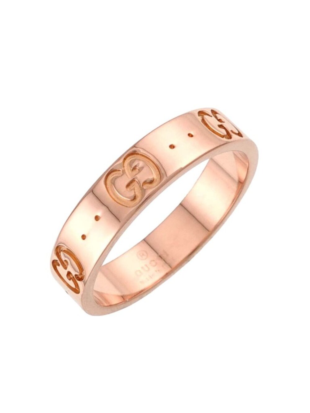 Gucci Icon Ring 18k Pink Gold 750